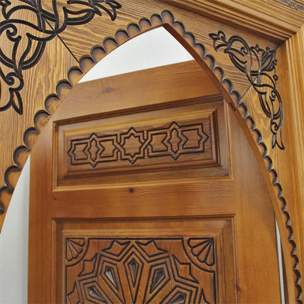 Puerta rústica interior Casablanca 5